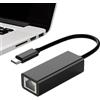 Generic Adattatore di rete USB tipo C Ethernet - Adattatori di rete USB per computer | Adattatore Ethernet USB Tipo C USB Adattatori di rete per computer per viaggi d'affari, istruzione e intrattenimento
