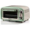 Ariete Fornetto Elettrico Vintage Capacità 10 Litri Potenza 800W con Timer e Doppio Vetro colore Verde - 3919VERDE