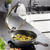 Stoneline Wok Future con coperchio in vetro e colino diam. 32cm