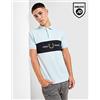 Fred Perry Cut & Sew Polo Shirt, Blue