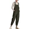 Generic Salopette invernali da donna, salopette con tasche, con bretelle regolabili e alla moda, tute larghe da sci da donna, pantaloni, pagliaccetto, AG., S
