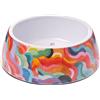 Ferribiella Spa Ferribiella Ciotola per Cani e Gatti Nuages in Melammina con Fondo Antiscivolo, o15-cm-6-x-18-cm-500-ml