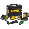 Dewalt Livella laser autolivellante GREEN ofcross lines + 2 points XR 18V/12V con batteria 18V Li-Ion 2Ah