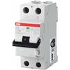 ABB SACE SPA Interruttore magnetotermico differenziale DS201L 1P+N 4,5KA 25A A C 300MA - ABB DS201C16APR30