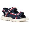 Geox J Sandal AIRADYUM BO, Navy/Red, 32 EU