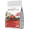 Italian Way Sensitive per Gatti Sterilizzati con Maiale e Piselli Formato 1,5 Kg