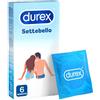 Durex Settebello Classico Preservativi 6 Pezzi
