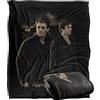 LOGOVISION Vampire Diaries Brothers Coperta super morbida al tatto setoso - 152 x 127 cm