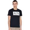 Armani Exchange 8NZTCK T-shirt, Uomo, Blu, S