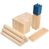 Kubb Backyard Game Set Wooden Game Set per Outdoor per Yard Garden Lawn