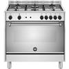 LA GERMANIA AMN965GXV/24 CUCINA 90X60 5 FUOCHI FORNO A GAS VENTILATO - INOX