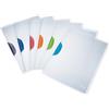 Leitz 41740099 - Cartellina a molla ColorClip Magic, formato A4, in PP, confezione da 6, colori assortiti