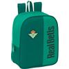 safta Real BETIS - Zaino per asilo, adattabile al carrello, facile da pulire, ideale per bambini di diverse età, comodo e versatile, qualità e resistenza, 22 x 10 x 27 cm, verde acqua, M, Casual