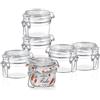 Bormioli Rocco 12.5 cl - Fido Vasetto Ermetico Cilindrico In Vetro - Set 6 Pz