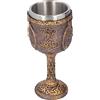 PerGar Calice Vichingo Nordico, Calice da Vino Pirata, Odino con Corvo Boccale Drago Tazza Scandinava Tazza da Birra retrò in Acciaio Inossidabile per Cocktail Whisky Vino Rosso