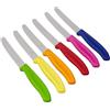 Victorinox - Set da 6 coltelli da Cucina Colorati, Nuova Forma del Manico