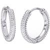 Sanico BJT386 ORECCHINO QUEEN ANNE 18MM STAINLESS STEEL