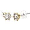 Sanico BJT393 ORECCHINO QUEEN CHARLOTTE 5MM GOLD PLATED
