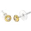 Sanico BJT396 ORECCHINO QUEEN RANIA 4MM GOLD PLATED