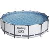 Bestway - Piscina Fuori Terra Rotonda Steel Pro Max 427x107h cm con Kit Completo