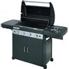 Campingaz Barbecue Campingaz 4 series classic ls plus dark dual gas gpl e metano ghisa
