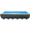 Intex - 26364 piscina con telaio ultra frame xtr cm 732x366x132 pompa filtro a sabbia scaletta telo copertura e base