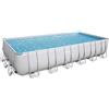 Bestway Piscina Rettangolare Fuori Terra con Telaio Portante Bestway power steel 732X366X132 Cm