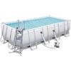 Bestway - Piscina fuori terra 56670 Rettangolare Power Steel 488x244x122 cm