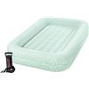 Intex 66810NP - Materasso Gonfiabile Lettino Baby, Casa e Viaggio, pvc, Multicolore, 107x168x25 cm - Intex