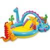 Intex - 57135NP - Piscina Gonfiabile Play Center Dinoland, Vinile, Multicolore, 302x229x112 cm