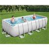 Bestway - Power Steel Set Piscina Rettangolare 488x244x122 cm