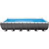 Intex Piscina rettangolare ultra xtr frame con pompa a sabbia cm. 732x366x132 h - Intex