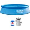 Intex 28122 Piscina Easy Set Rotonda con Pompa Quick Up per Bambini 305x76 cm - Intex
