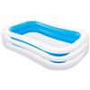 Intex - Piscina Gonfiabile Rettangolare per Famiglia Fuori Terra Giardino Estate