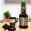 Alpina - Frullatore Acciaio Inossidabile Smoothie Blender con Caraffa da Asporto 1200W