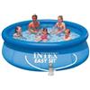 Intex Piscina easy autoportante tonda cm.305x76h. - kg.10,80 - lt.3.853 filtro cartuccia (art.28122) 1 pezzi Intex