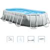 Intex - Set Piscina Ovale Prism Frame 503x274x122 cm