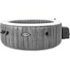 Intex - 28440EX Spa Idromassaggio Greywood Deluxe 4 posti effetto legno ø 196 cm