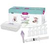 STEVE JONES SRL Isonebial Kit Pulizia Cavità Nasali Con 20 Flaconcini + Nebulizzatore Spray-Sol + Siringa + Ago Cannula