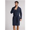 Intimissimi Vestaglia Lunga In Cotone Blu