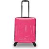 Invicta Trolley Viaggio - Bagaglio a Mano - Rosa - 33 Litri, Rigido da Cabina con 4 Ruote Girevoli