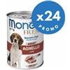 Monge Cane Fresh Bocconi in Paté con Agnello Adult 400 g PROMO 24 pezzi!