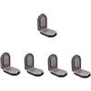 MAGICLULU 5 Pz Custodia Per Scatola Da Viaggio Protettiva Contenitore Per Custodia Personale Dellamplificatore Audio Caso Di Scatola Dura Addominali Piccolo Viaggiare