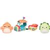 Squishmallows Micromallows SQMM0015 - Set di accessori in treno, mini morbidi, 6,5 cm
