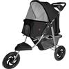 Camon Passeggino per Cani Cabina Nero 63X35CM