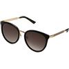 Gucci GG0077SK 001 Occhiali da Sole, Nero (Black/Grey), 56 Uomo
