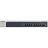 NETGEAR XS508M Non gestito 10G Ethernet (100/1000/10000) Grigio, Argento