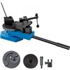 VEVOR Curvatubi in Metallo SBG-40 Curvatubi in Acciaio ad Alta Resistenza Combinazione di Raggio di Scorrimento e Piegatura Angolare Bender Universale in Metallo per Acciaio Ottone Cooper Alluminio