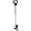 Attwood Marine Stainless Steel Mount Volt 12 Aluminum Fanale da testa pieghevole di ancora, in acciaio inox, montaggio orizzontale per adulti, unisex, alluminio