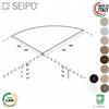 SEIPO DECK Raccordo SX 90° per scrivanie da 600-700-800 Seipo DTP.0004 05 06